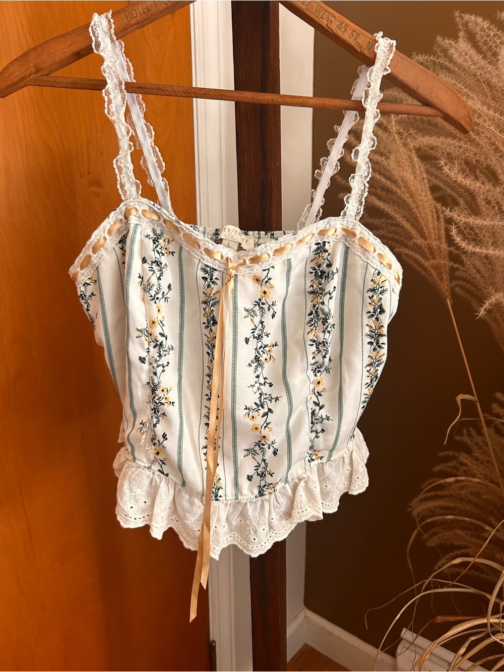 Romantic Floral Lace Camisole